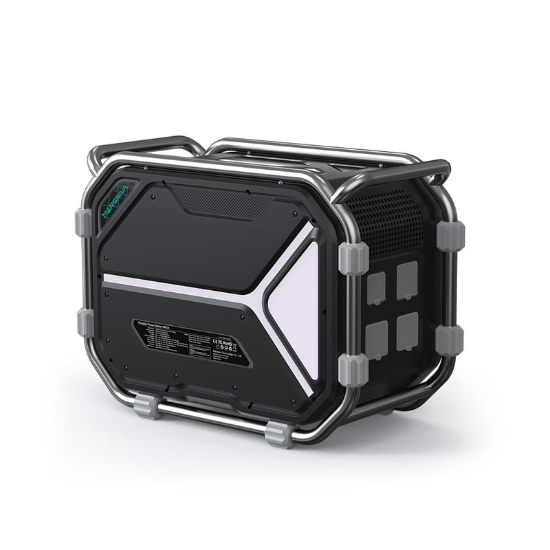 Marsriva MP24 Portable Power Station 2400W 2508.8Wh LiFePO4 - 4