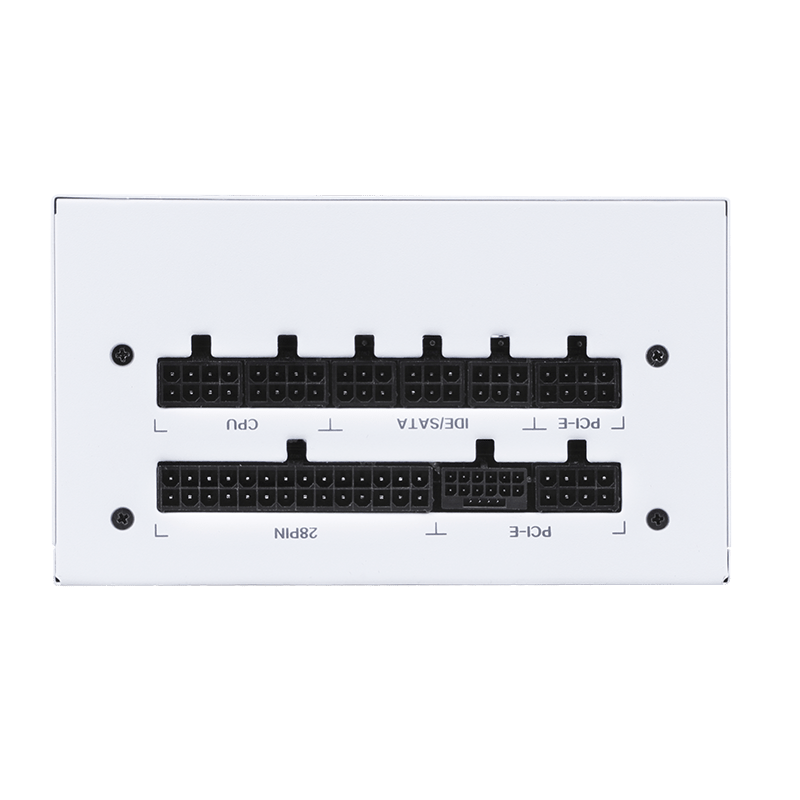 Segotep GM850W 850W 80+ Gold Fully Modular ATX 3.1 PSU White - 8