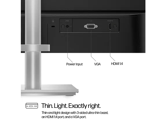 HP Series 5 24″ 1920x1080 100Hz IPS Monitor - 6