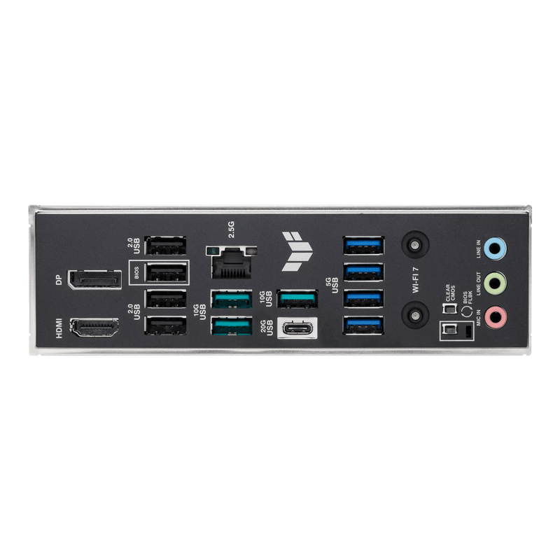 ASUS TUF GAMING B850M-PLUS WIFI7 AM5 Micro-ATX DDR5 Motherboard - 6