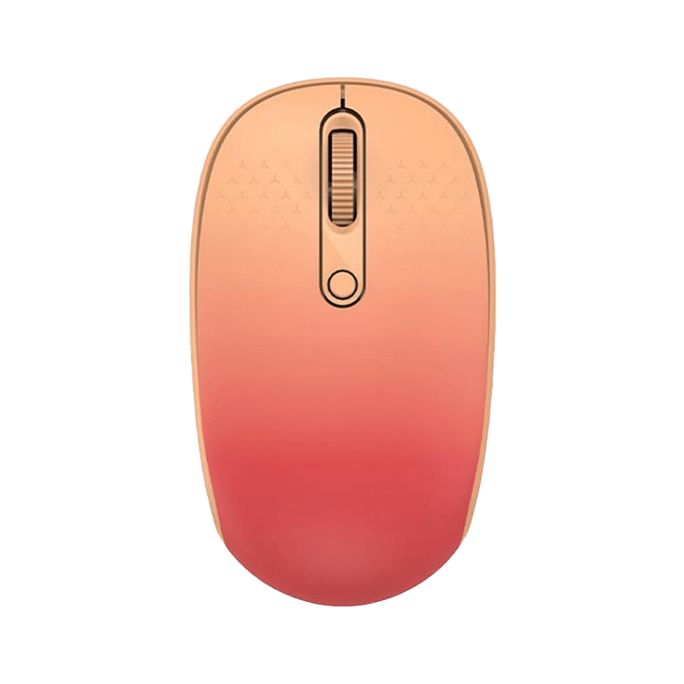 FUDE E370 Wireless Mouse 2400 DPI Red-Yellow - 3