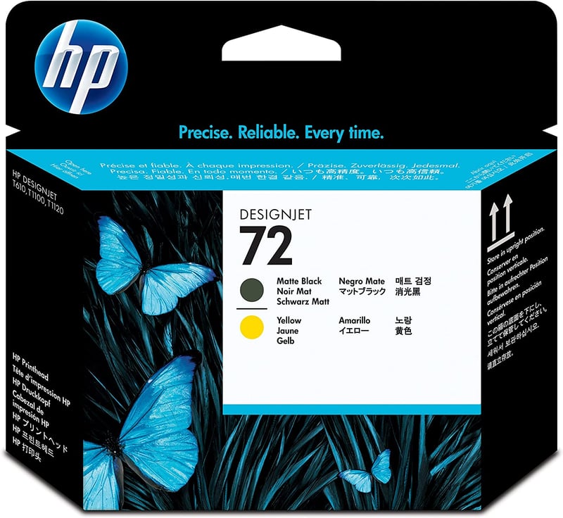 حبر HP 72 رأس طباعة رمادي - 5