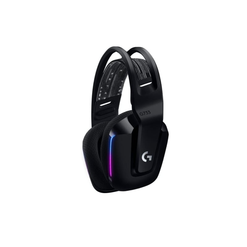 سماعات Logitech G733 Lightspeed لاسلكي للألعاب أسود - 2