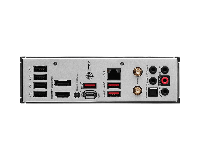 MSI MPG B760M EDGE TI WIFI LGA 1700 Micro-ATX Motherboard DDR5 PCIe 5.0 Wi-Fi 6E - 6
