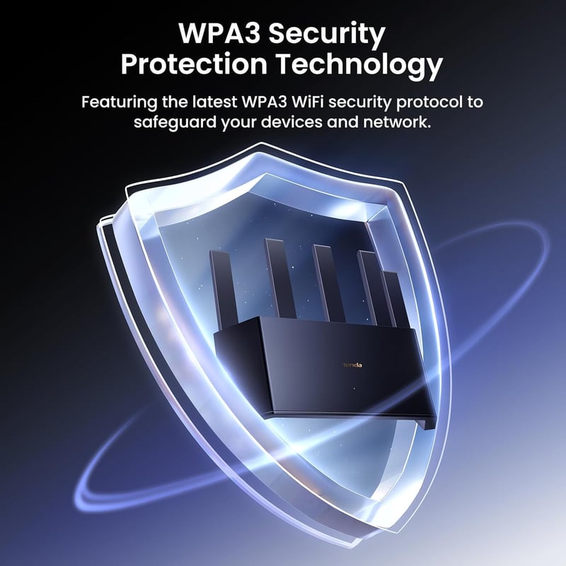 Tenda TX12 L Pro AX3000 Dual-Band Wi-Fi 6 Router - 3