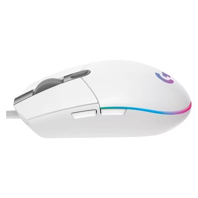 Logitech G102 Wired Mouse (White) - 3