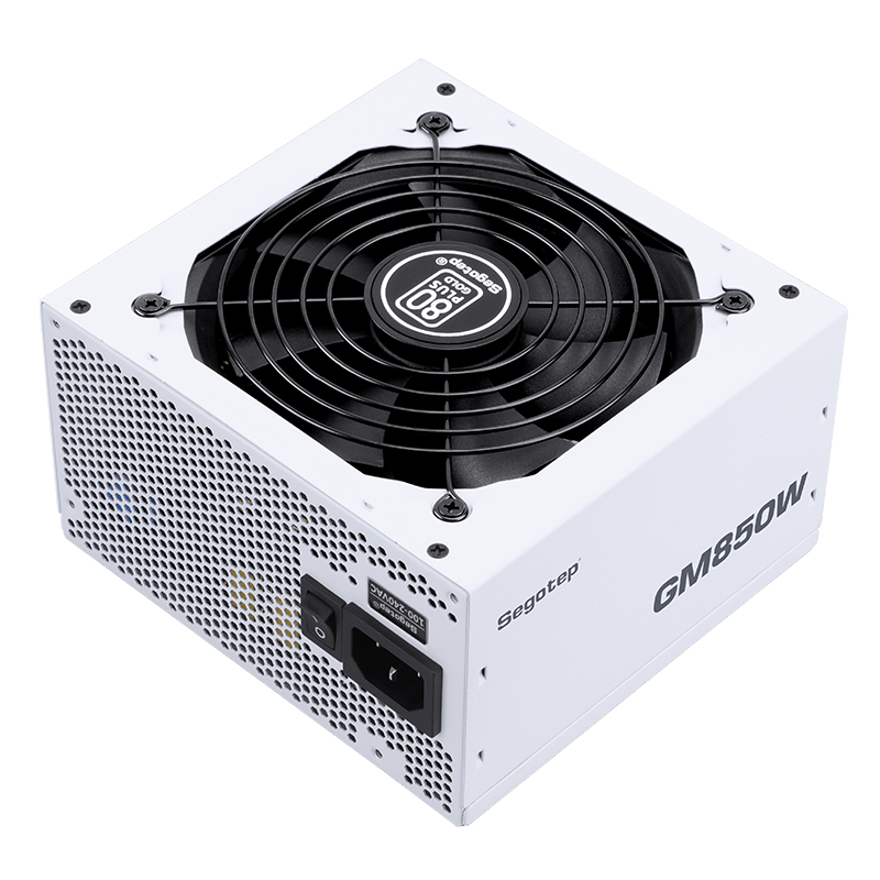 Segotep GM850W 850W 80+ Gold Fully Modular ATX 3.1 PSU White - 5