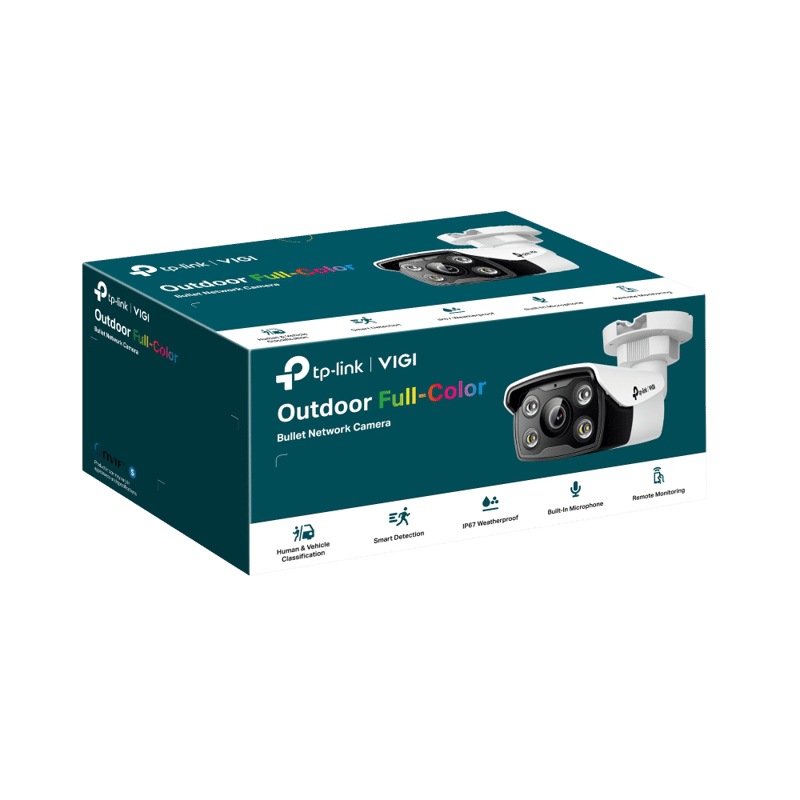 TP-Link VIGI C450 5MP Outdoor Full-Color Turret Network Camera - 5