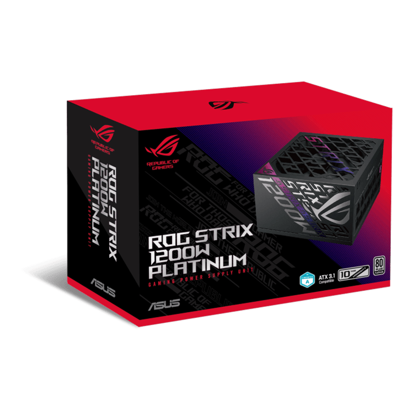 باور سبلاي ASUS ROG Strix 1200W 80+ Platinum Fully Modular - 3
