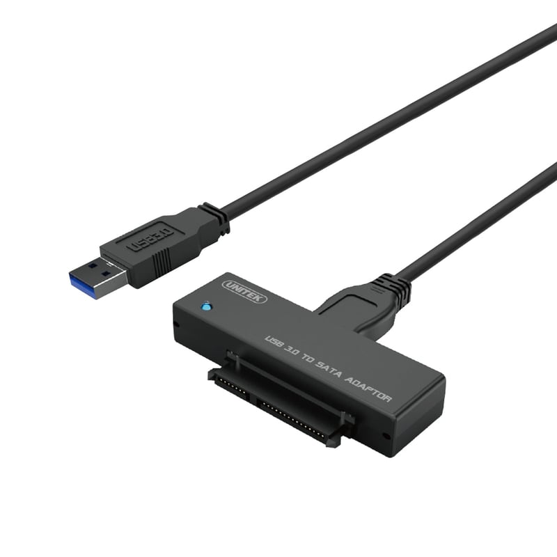 محول Unitek USB 3.0 USB-A إلى SATA 6G لـ HDD/SSD 3.5″/2.5″ - 1