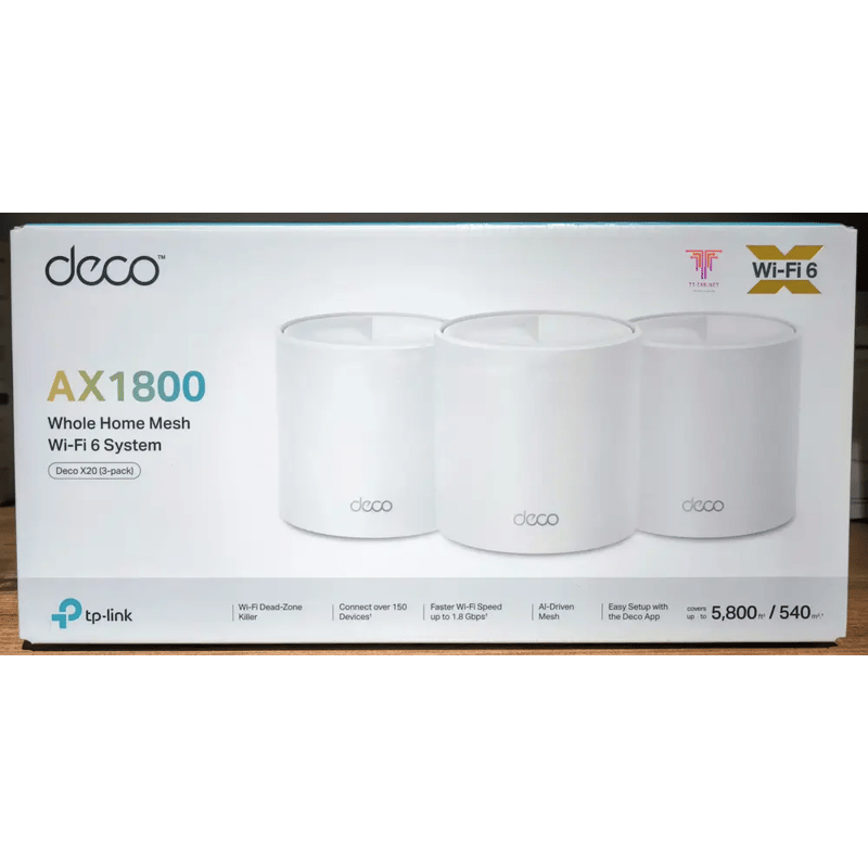 TP-Link Deco X20 AX1800 WiFi 6 Dual-Band Mesh System - 2