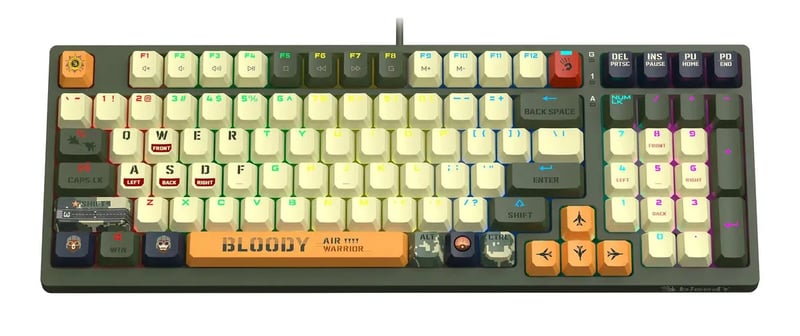 Bloody S98 Aviator RGB Mechanical Keyboard Hot-Swappable - 9