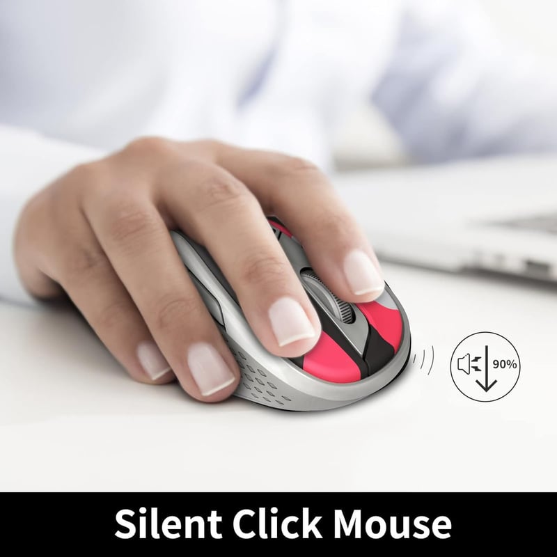 Rapoo M500 Silent Wireless Mouse Bluetooth/2.4GHz 1600 DPI - 2