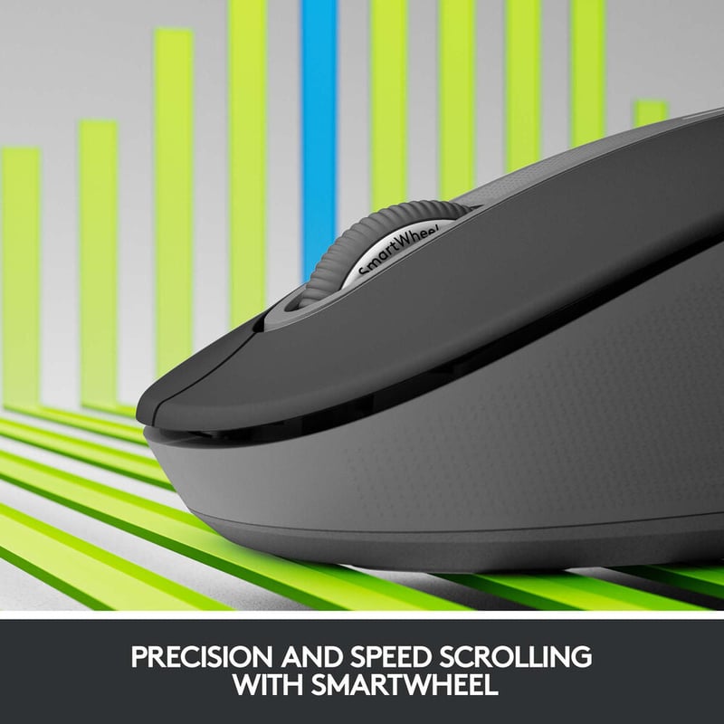 ماوس Logitech Signature M650 L لاسلكي 4000 DPI جرافيت - 4