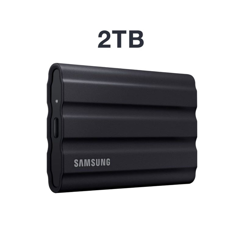 هارد خارجي Samsung T7 Shield 2TB USB 3.2 SSD Black - 2