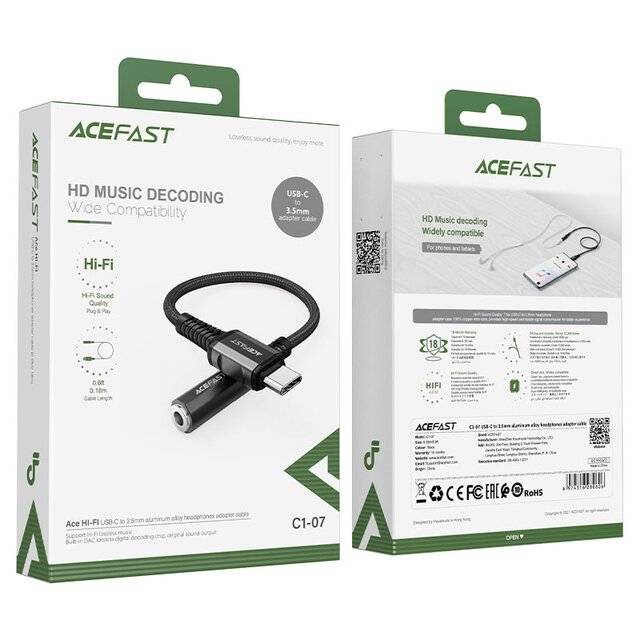 كيبل AceFast USB-C إلى USB-C 180cm - 3