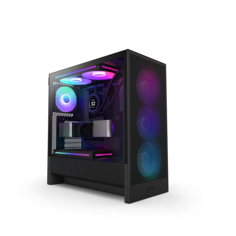 كيس NZXT H5 Flow Mid-Tower ATX RGB - 2