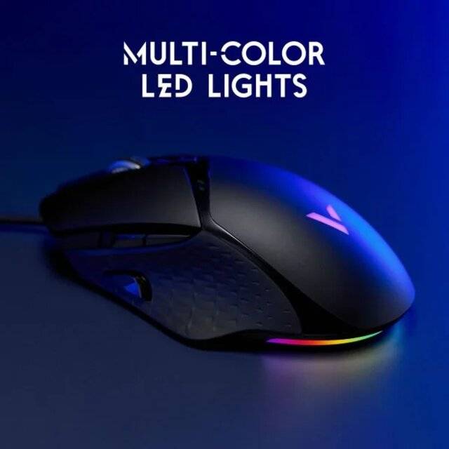 ماوس Rapoo VT300 6200 DPI سلكي RGB أسود - 4