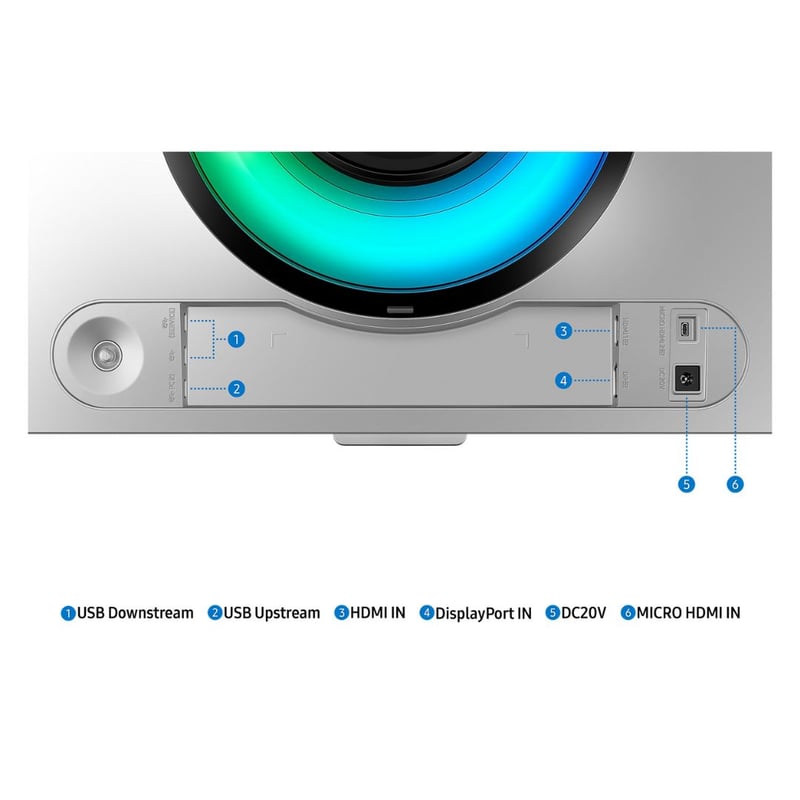 شاشة Samsung Odyssey G9 49″ 5120x1440 240Hz QD-OLED - 23