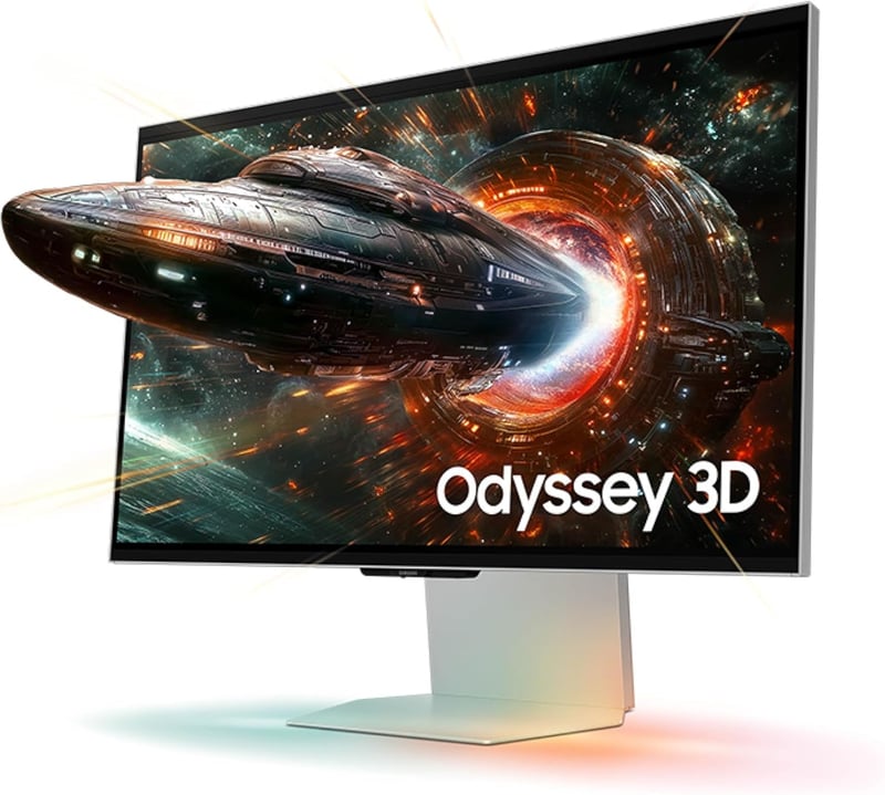 Samsung Odyssey 3D G90XF 27" 4K 165Hz IPS Gaming Monitor - 15