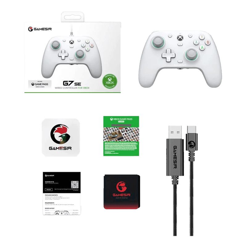 GameSir G7 SE Xbox Wired Controller White - 6