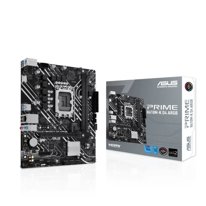لوحة أم ASUS H610M-K Micro-ATX LGA1700 ARGB - 2