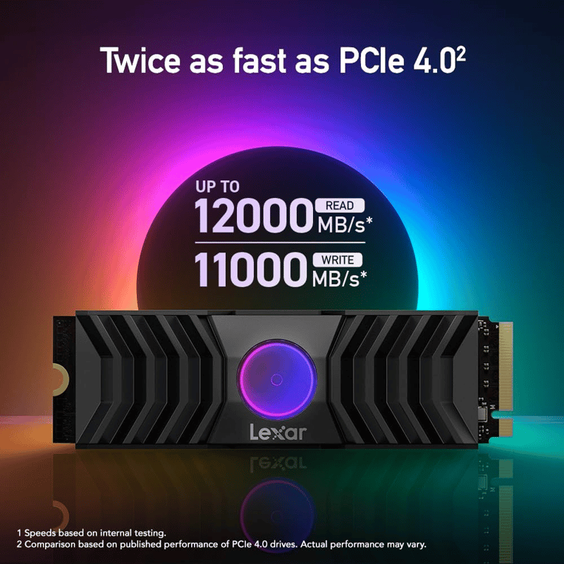 SSD Lexar Professional NM1090 PRO 2TB NVMe M.2 - 4