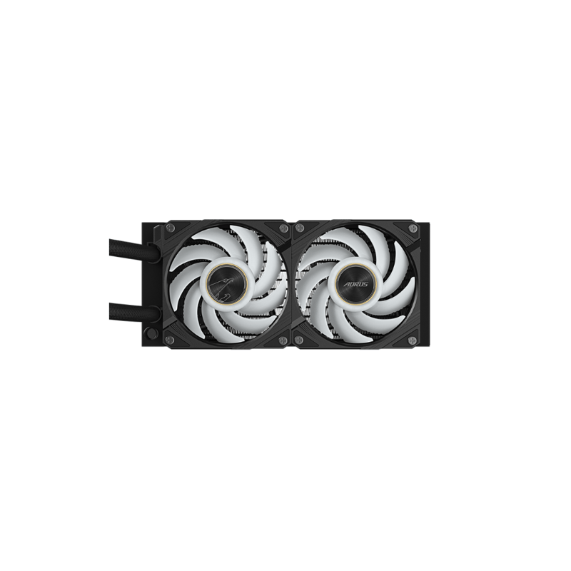 مبرد Gigabyte AORUS WATERFORCE X II 240mm AIO سائل ARGB أسود - 6