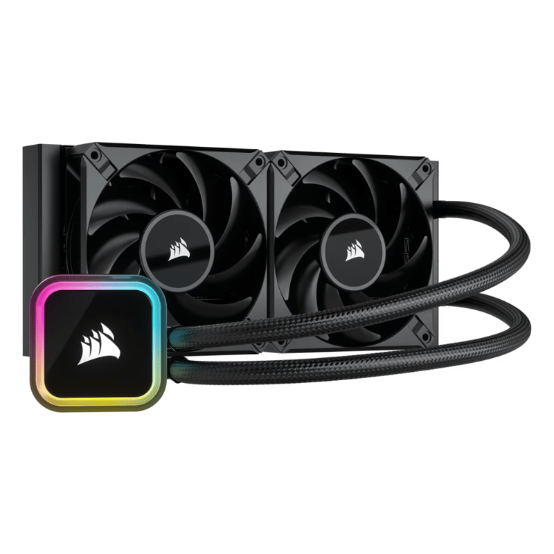 مبرد Corsair H100i Elite 240mm AIO RGB Black - 1