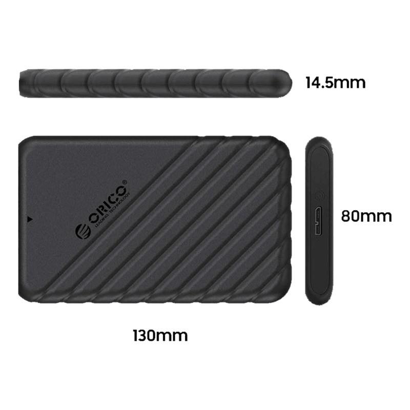 هارد خارجي Orico 500GB USB 3.2 Micro-B 2.5 inch - 4