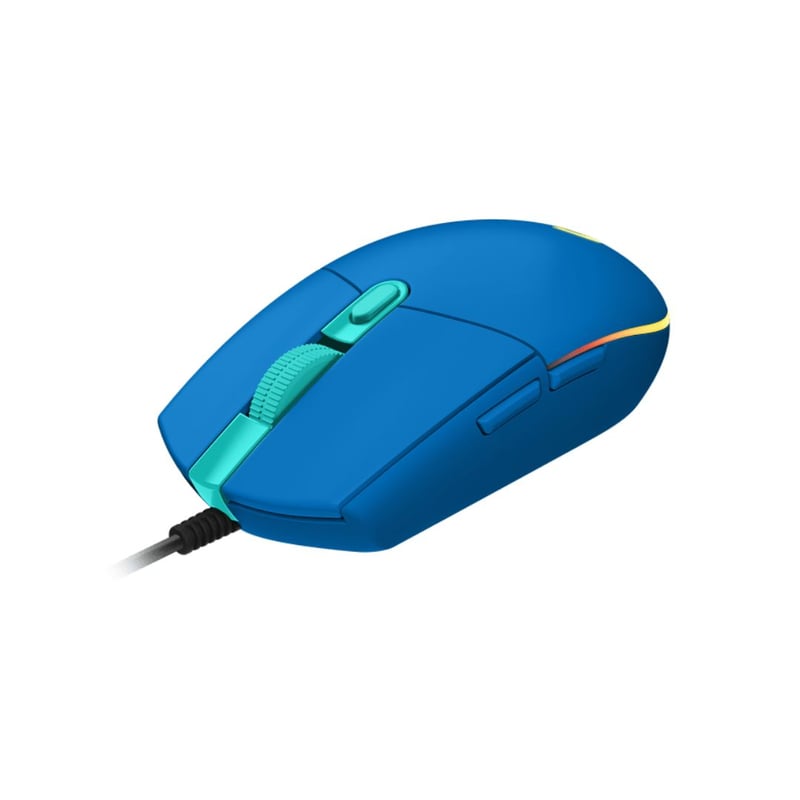 ماوس Logitech G203 8000 DPI سلكي RGB أزرق - 4
