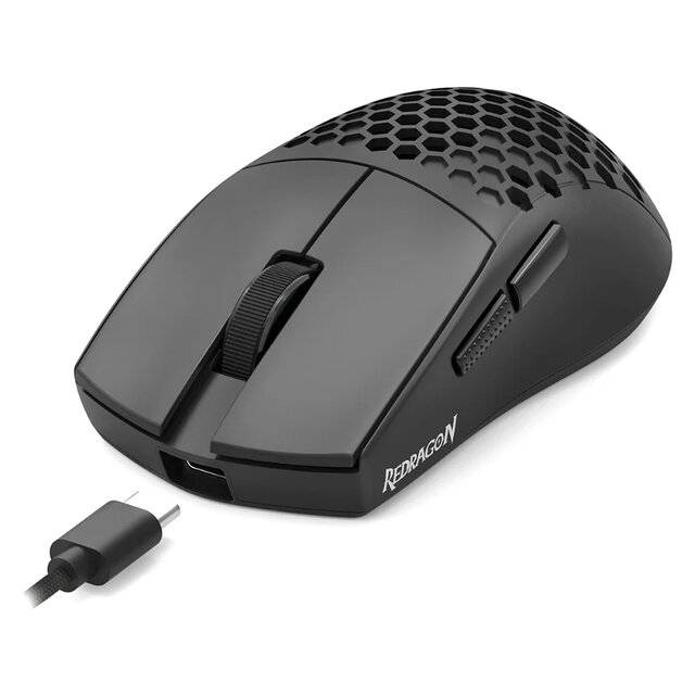ماوس Redragon Astrolabe M725-LIT 8000 DPI Dual-Mode أسود - 3