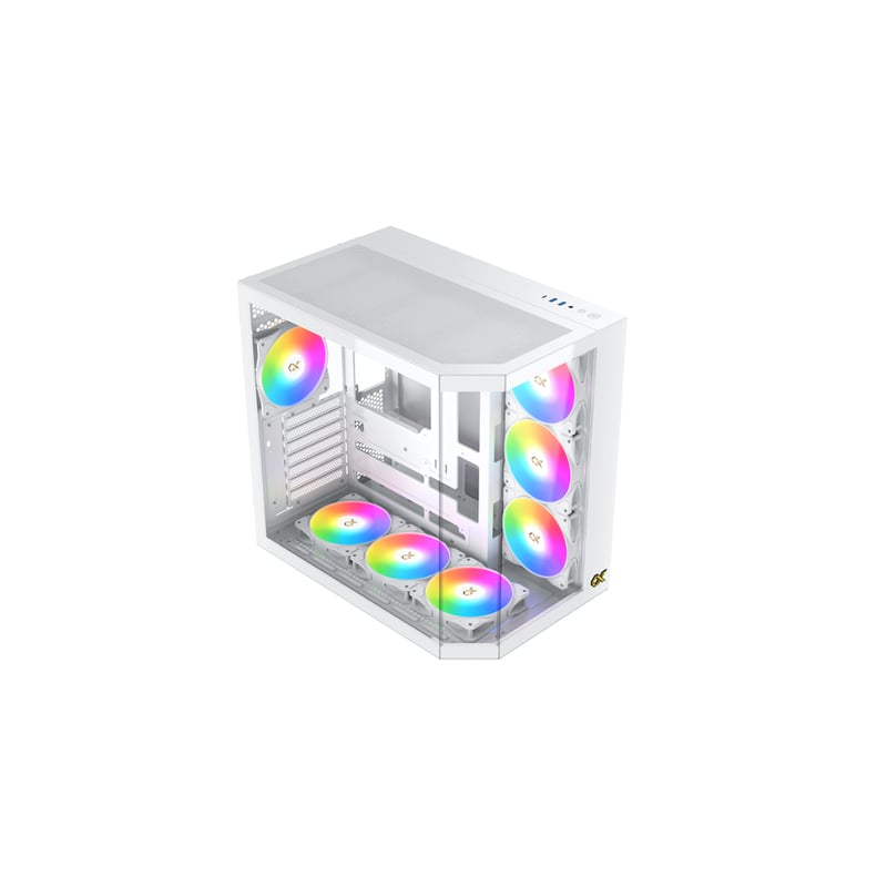 كيس Xigmatek Cubi II Mid-Tower أبيض - 3