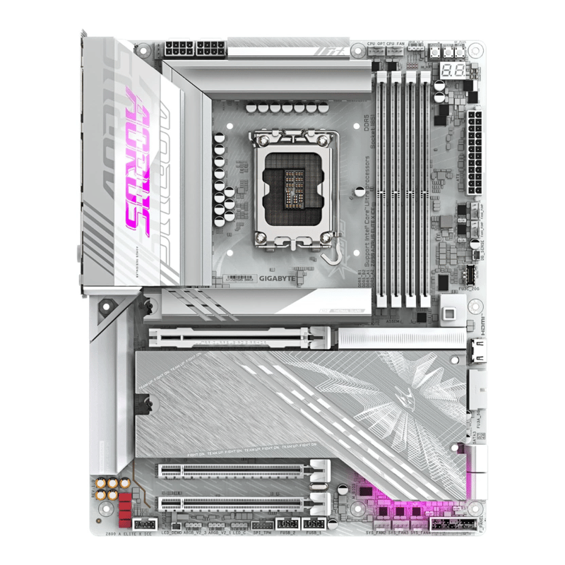 لوحة أم Gigabyte Aorus Elite X Z890 LGA1851 ATX DDR5 - 2