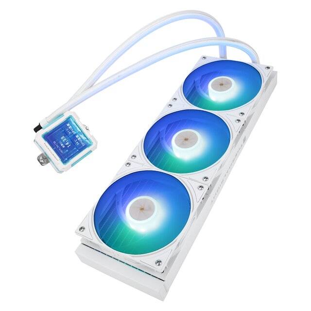 مبرد Thermalright Frozen Warframe Pro 360mm AIO سائل ARGB أبيض - 4