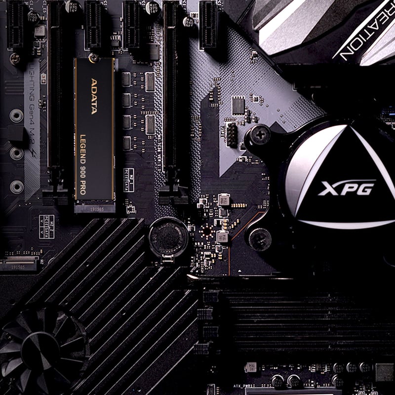 ADATA Legend 900 Pro 4TB NVMe M.2 PCIe Gen4 x4 2280 SSD - 12