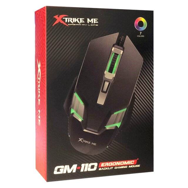 Xtrike Me GM-110 Wired Gaming Mouse 3600 DPI RGB - 2