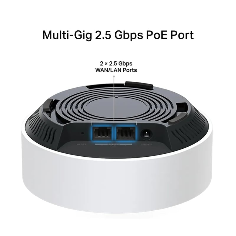 TP-Link Deco X50-PoE AX3000 Mesh WiFi 6 Dual-Band Router - 8