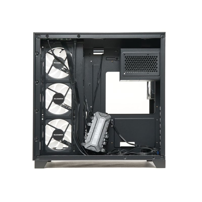 RAPTOR Gilgamesh C712 Mid-Tower ATX Case Black Tempered Glass - 8