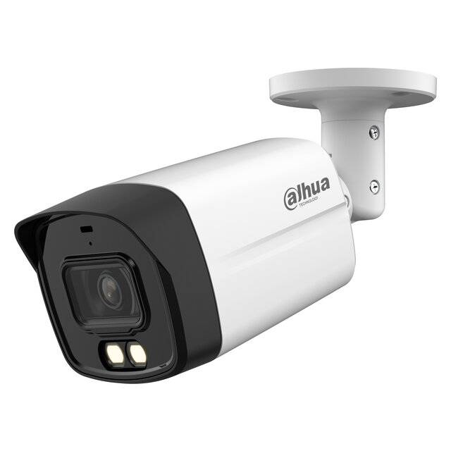 كاميرا Dahua Lite Series 2MP Bullet Dual Light 1920x1080 3.6mm أبيض - 1
