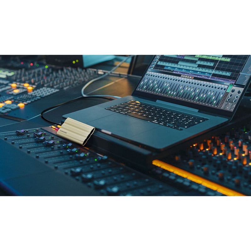 هارد خارجي Samsung T7 Shield 2TB USB 3.2 أزرق - 13