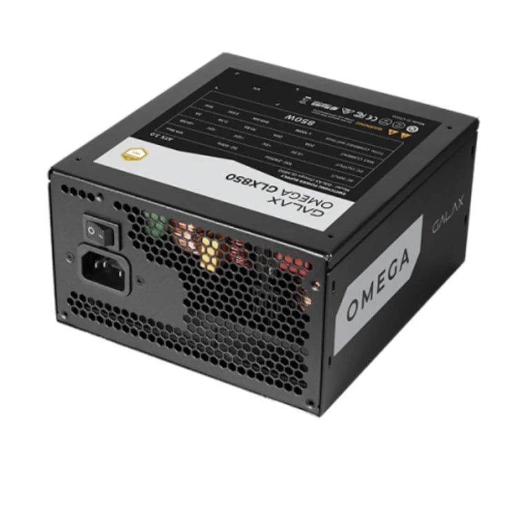 GALAX OMEGA GLX850 850W 80+ Gold Full Modular PCIe 5.0 Power Supply - 9