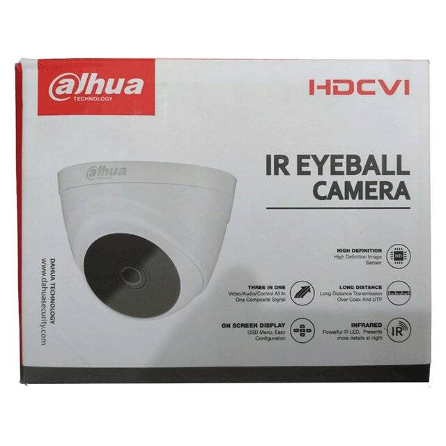Dahua Cooper Series T1A21P 2MP 4-in-1 Eyeball Camera 3.6mm - 3