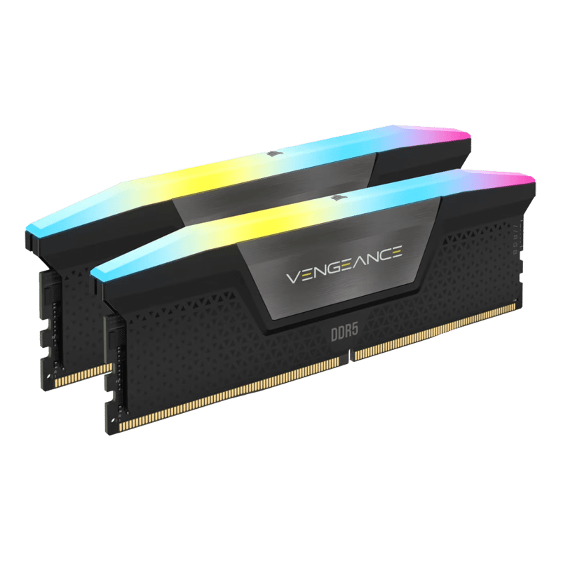 رام Corsair Vengeance RGB DDR5 32GB (2x16GB) 6000MHz أبيض - 7