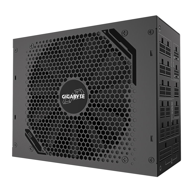 باور سبلاي Gigabyte UD1600M 1600W 80+ Platinum Plus Fully Modular أسود - 3