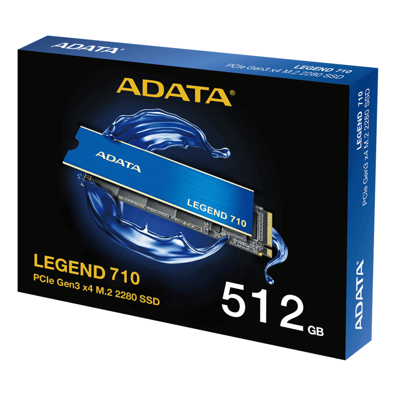 SSD ADATA Legend 710 512GB NVMe M.2 - 1