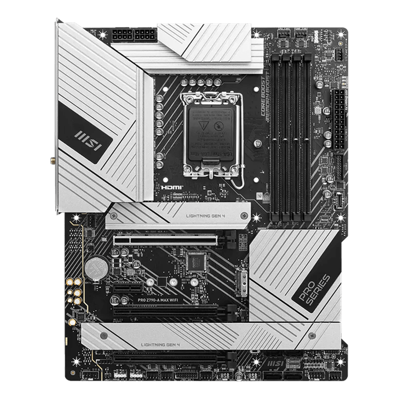 MSI PRO Z790-A MAX DDR5 LGA1700 ATX Motherboard - 8