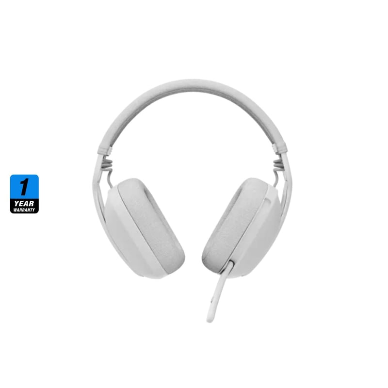 سماعات Logitech Zone Vibe 100 Over-Ear بلوتوث مع ميك أبيض - 4
