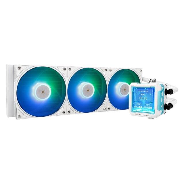 مبرد Thermalright Frozen Warframe Pro 360mm AIO سائل ARGB أبيض - 1