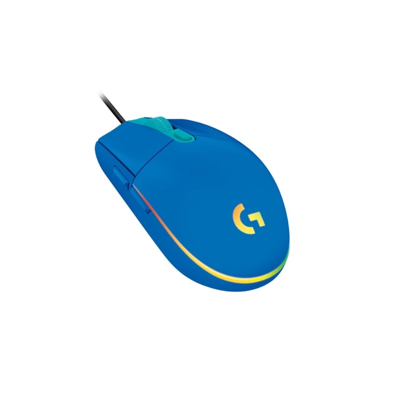 ماوس Logitech G203 8000 DPI سلكي RGB أزرق - 5